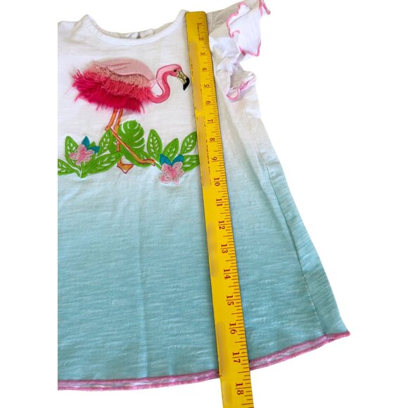 Mud Pie Girls Flamingo Tunic - Picture 6 of 6